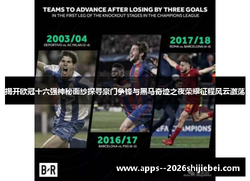 揭开欧冠十六强神秘面纱探寻豪门争锋与黑马奇迹之夜荣耀征程风云激荡